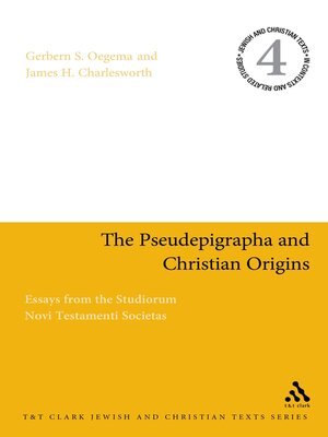 cover image of The Pseudepigrapha and Christian Origins